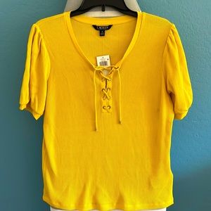 Ralph Lauren, medium size in Lemon Rind yellow